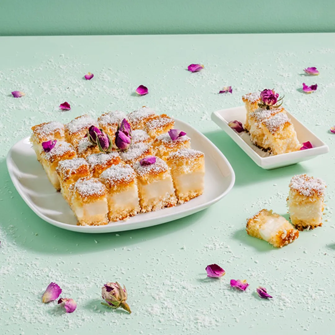Basbousa Bites