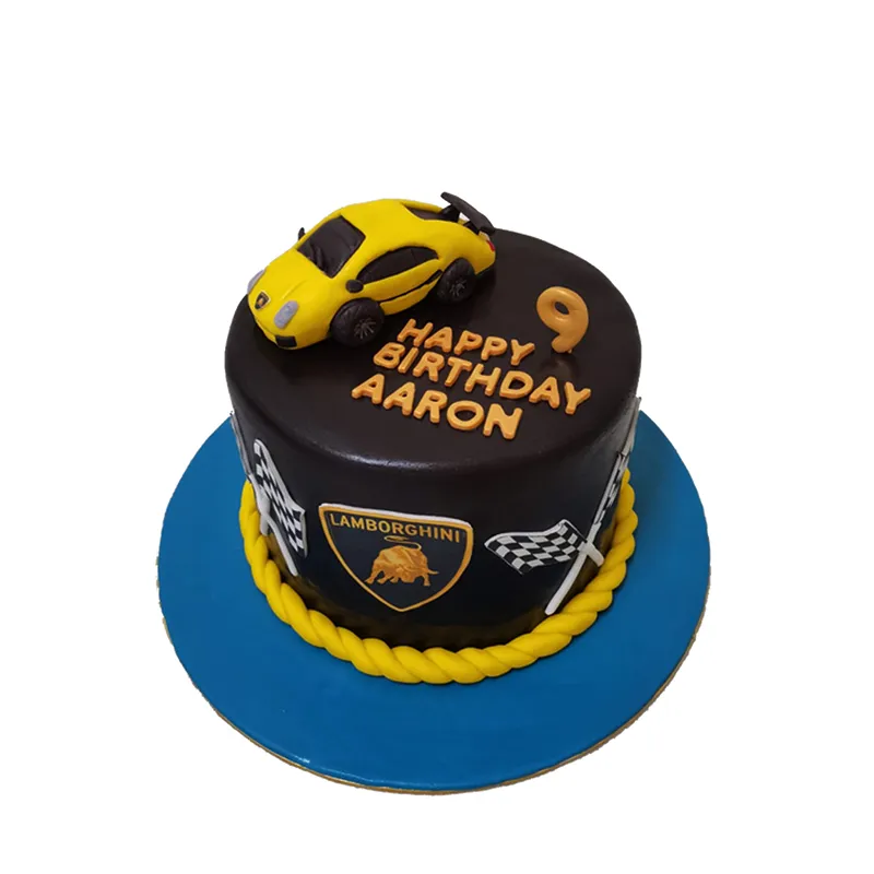 Lamborghini Sponge Cake