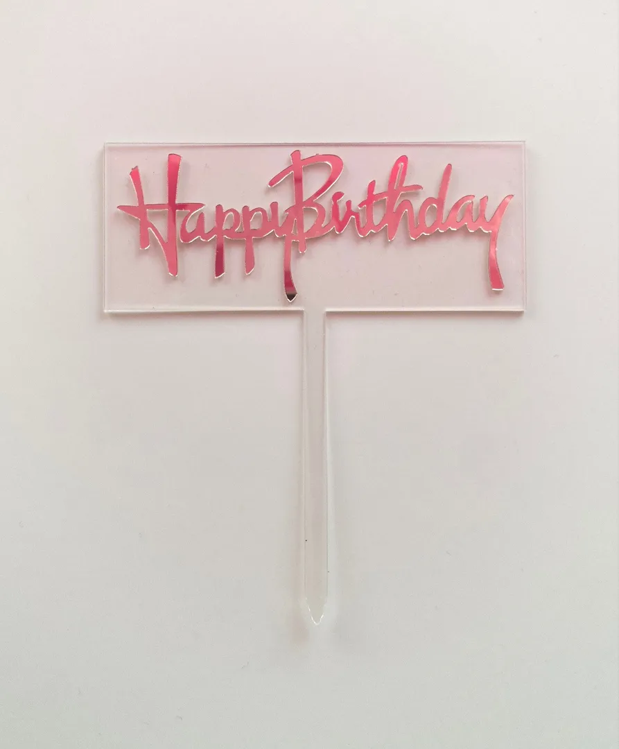Happy Birthday -Pink Color
