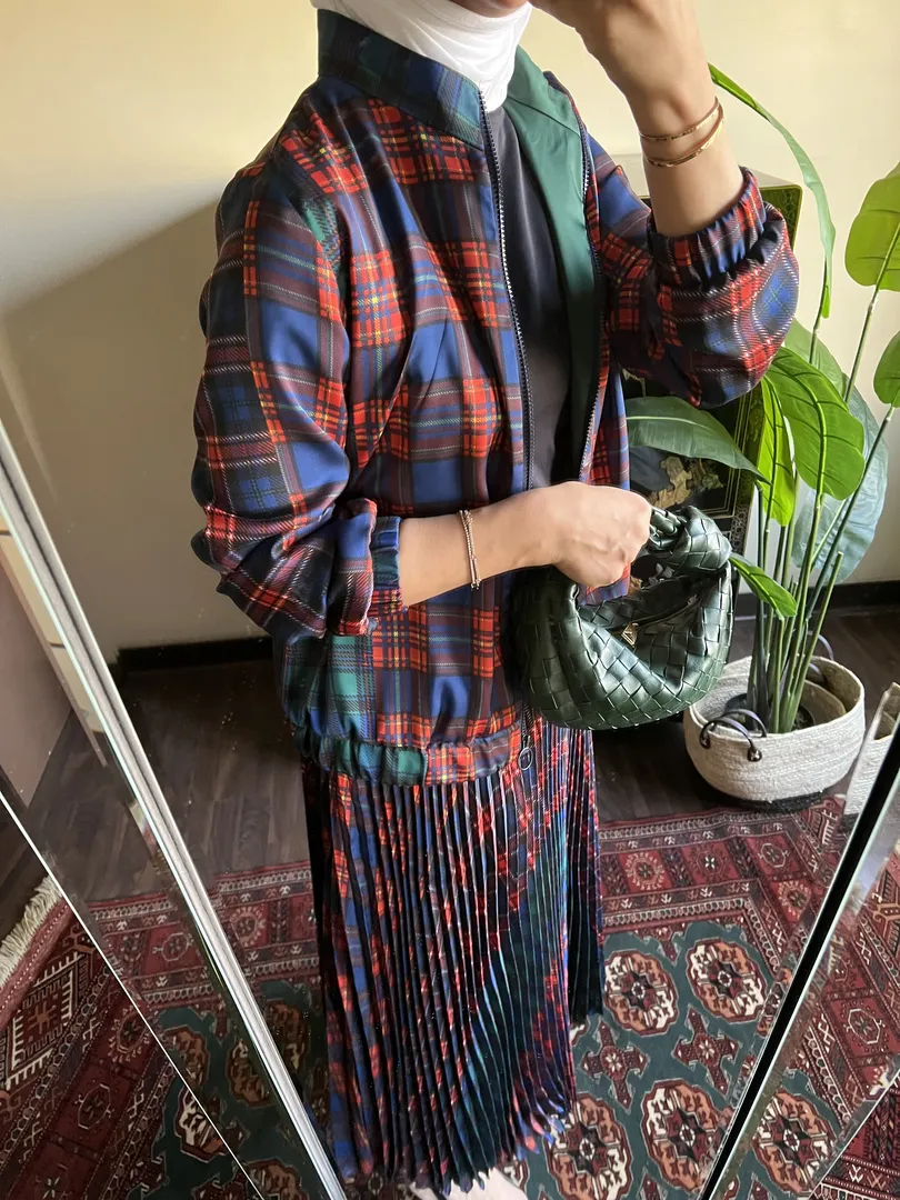 Plessee skirt and jacket