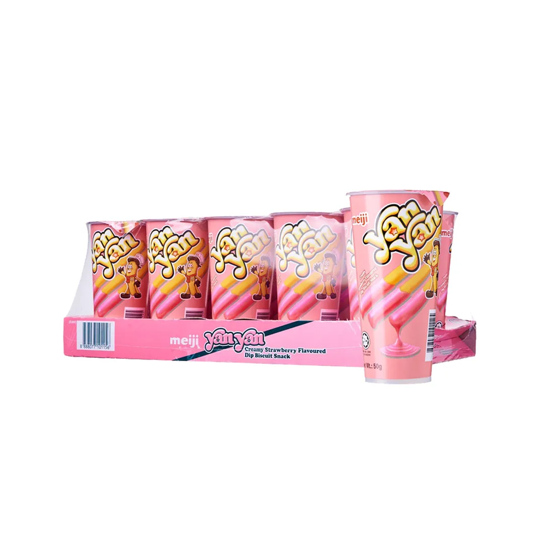 Meiji Yan Yan Strawberry 10 Pieces x 50g
