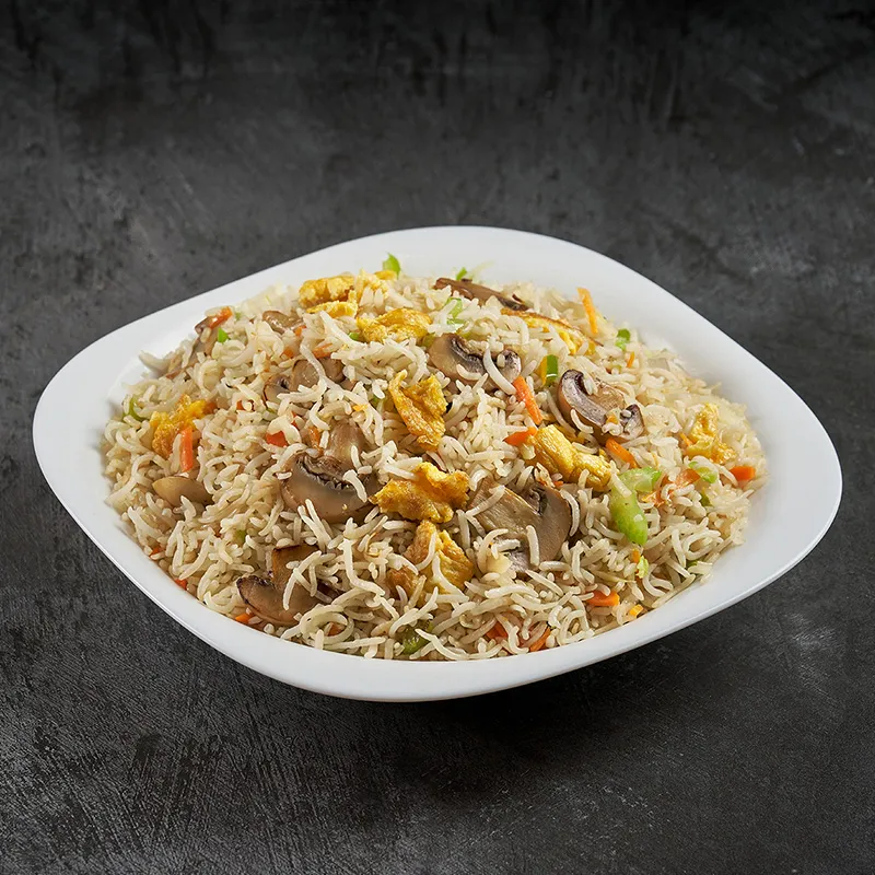 Egg and Mushroom Fried Rice