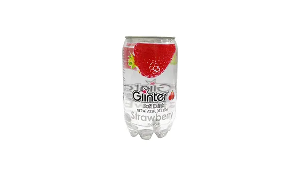 Glinter Strawberry Soft Drink 350 ML