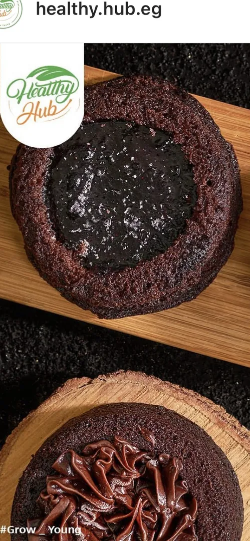 Oat Volcano Cake - Blueberry