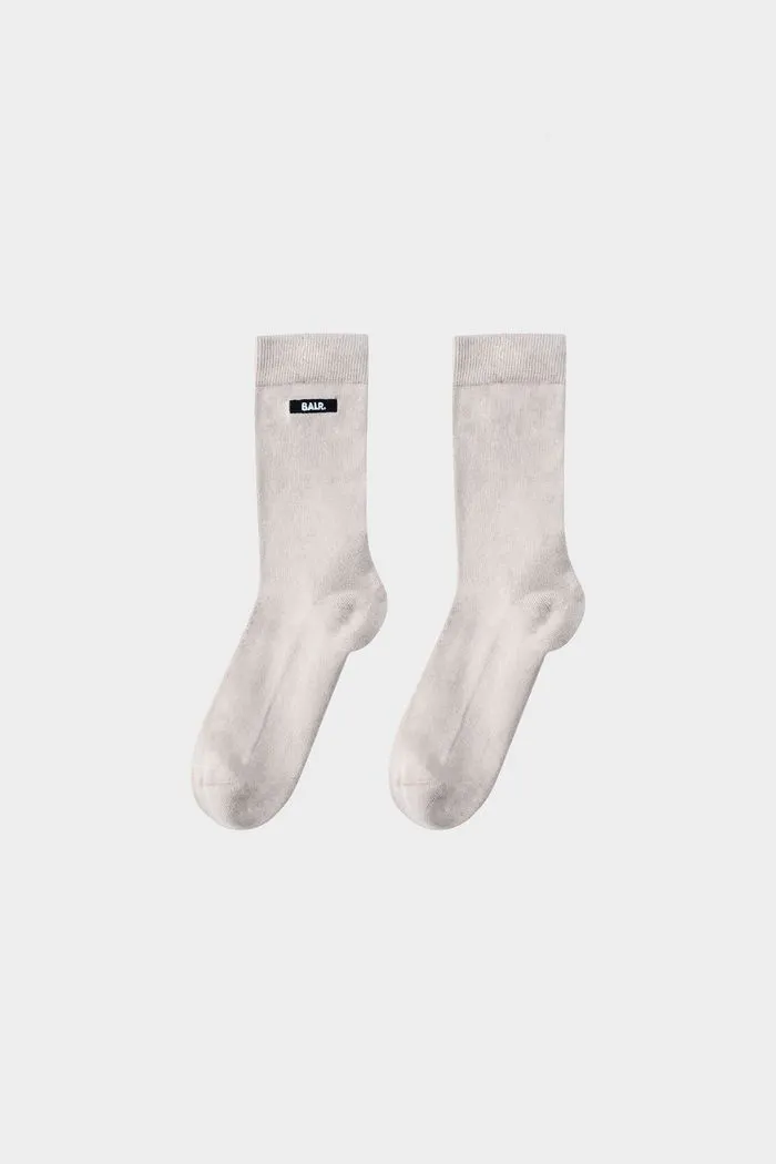 Balr. Socks 2-Pack Club Logo Embroidery White Pepper