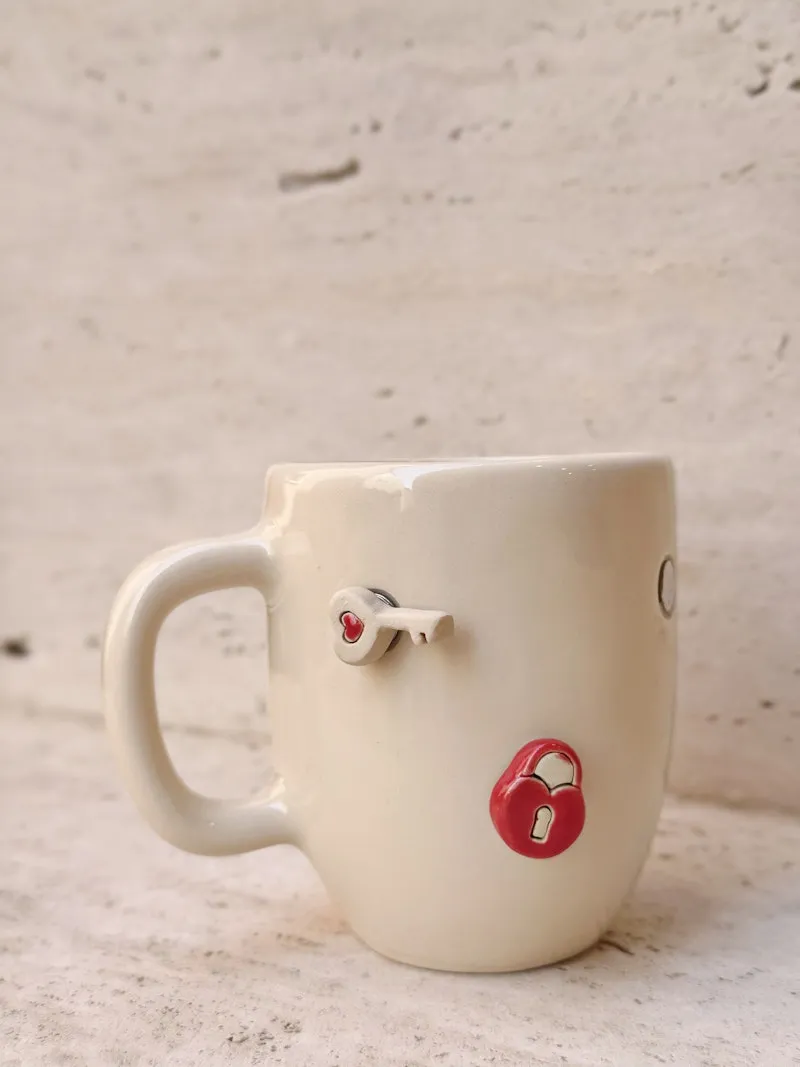 Heart Lock Magnet