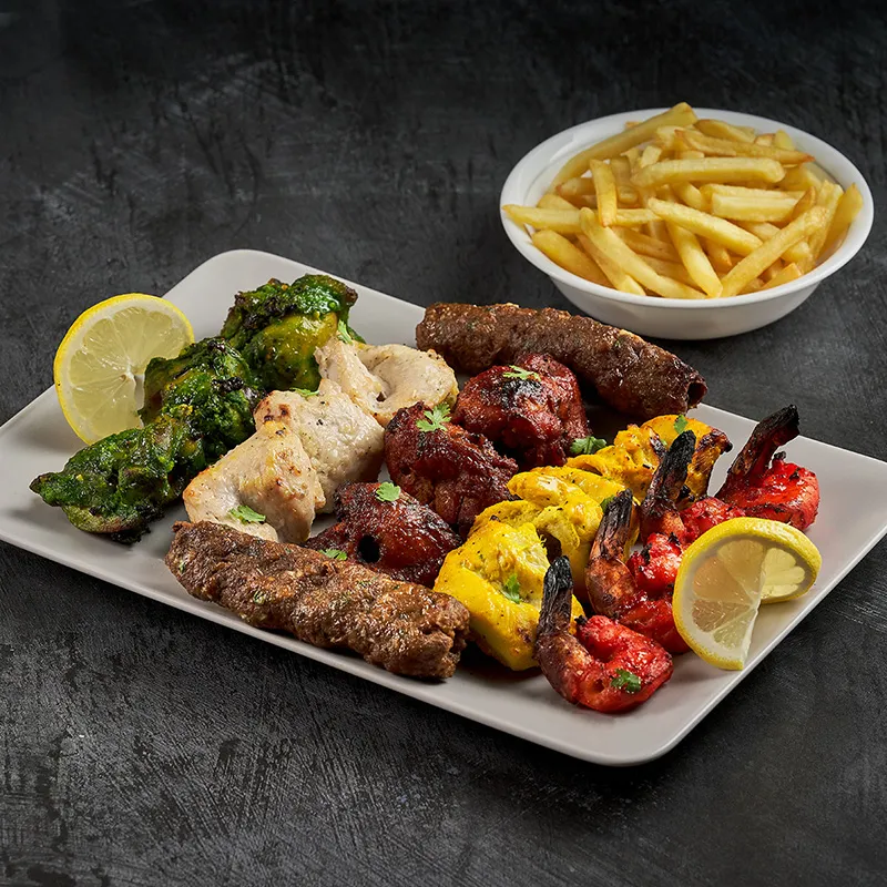 Tandoori Mix Grill With Prawn