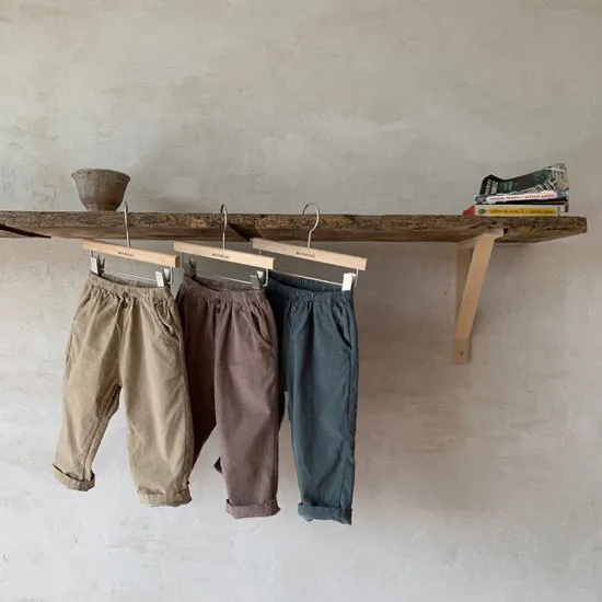Corduroy Pants (Beige)