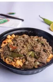 طبق مكرونة بالكبدة اسكندراني L