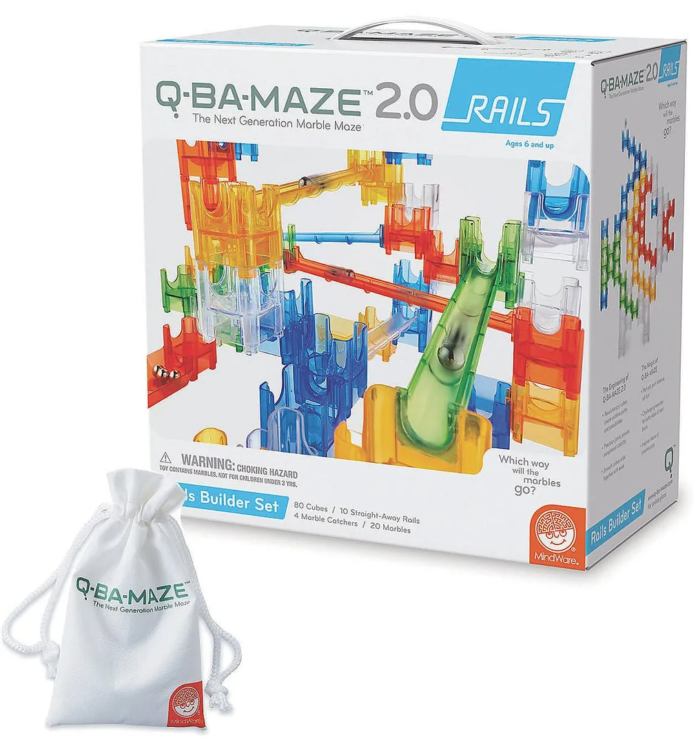 Q-Ba-Maze- Rails Builder Set