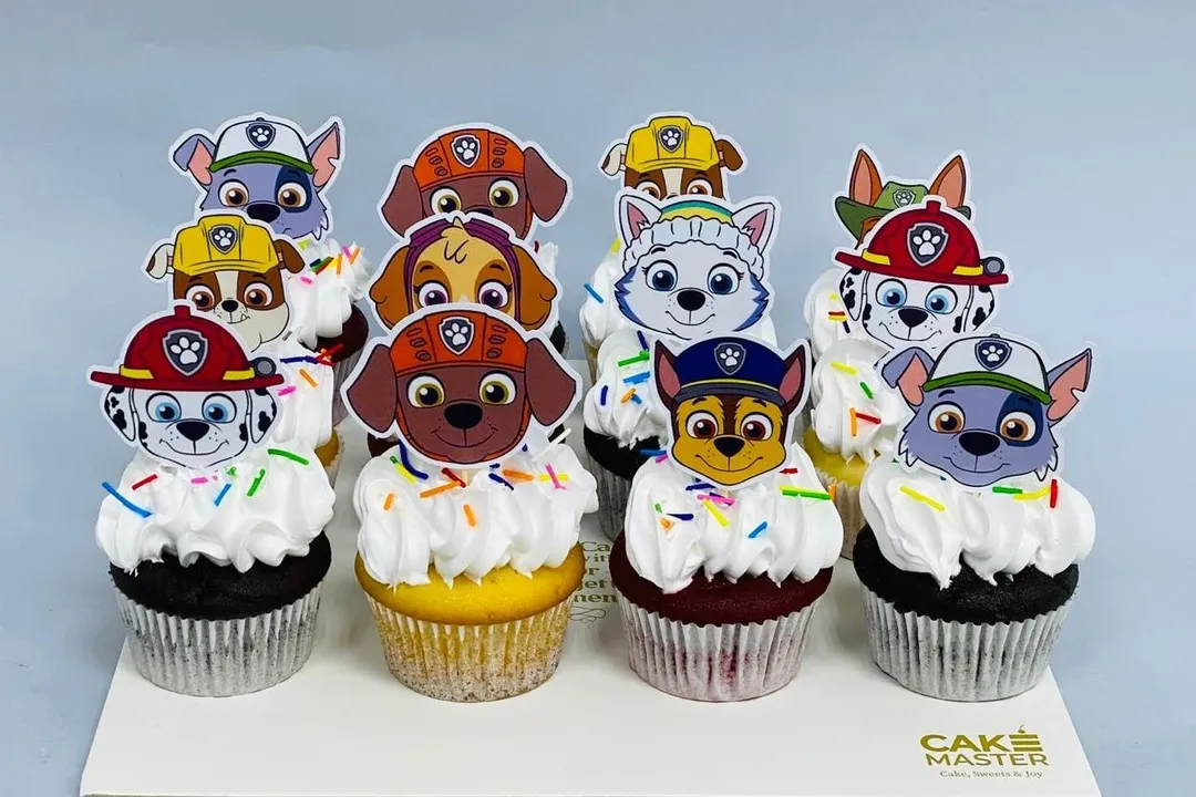 pawpatrol cupcakes