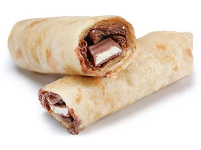 Nutella Kinder Chapati