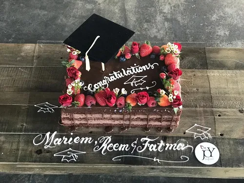 Chocolate Graduation Cake