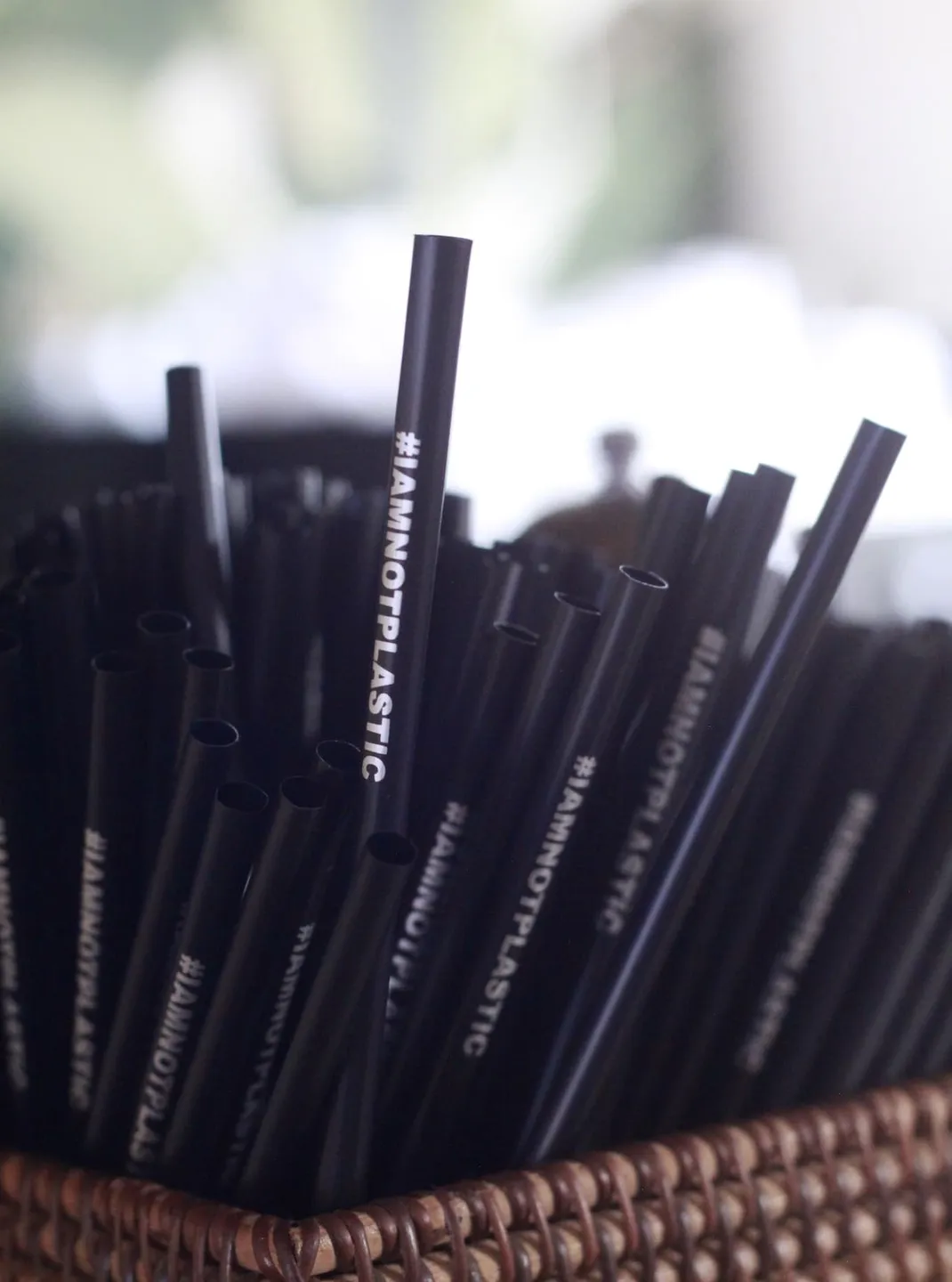 PLA STRAWS #IAMNOTPLASTIC 