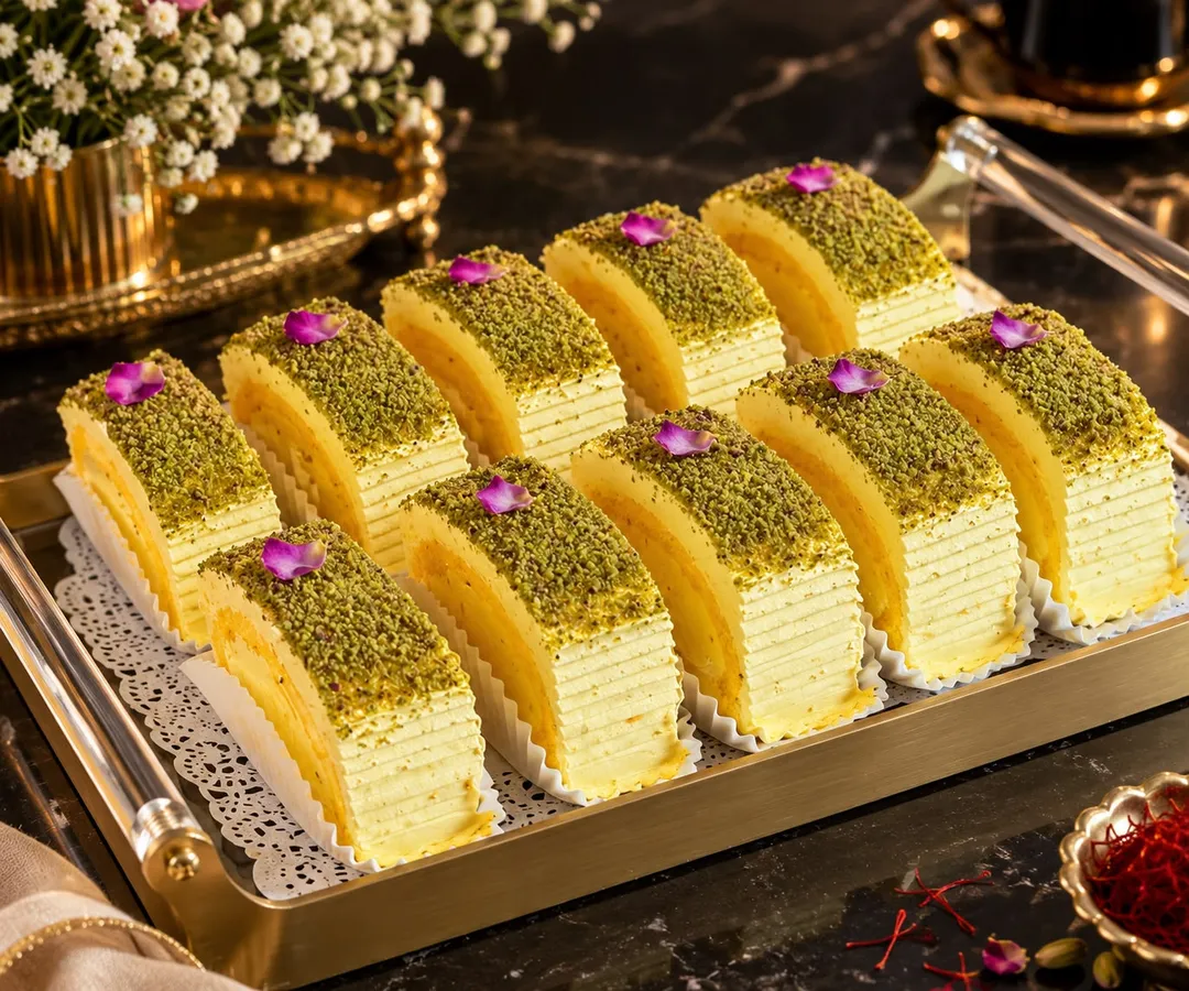 Swiss Roll Saffron 1 pc