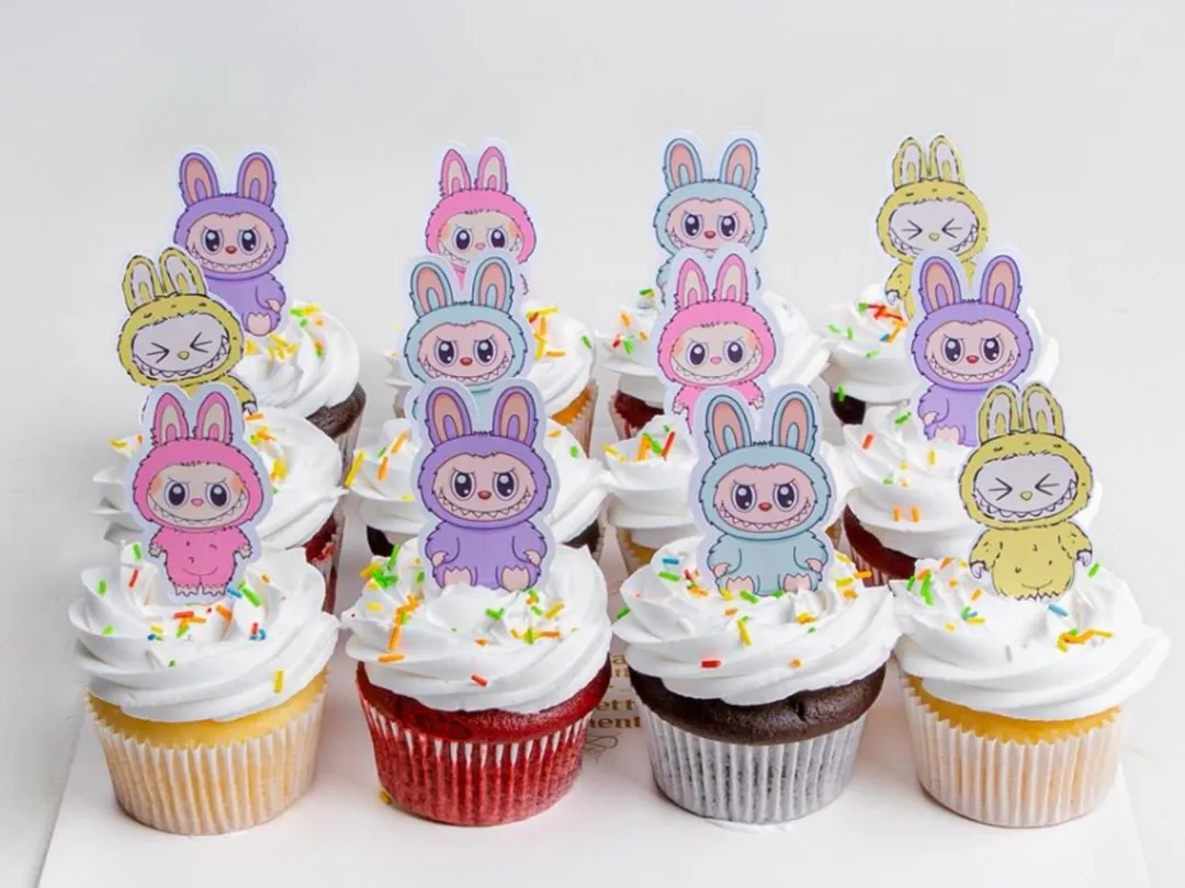 Labubu Cupcakes