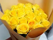 Hand Bouquet Yellow