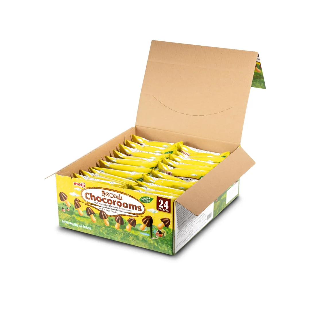 Chocorooms Dark& Milk With Crispy Cracker