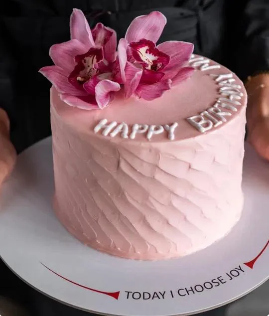 Pink October Cake