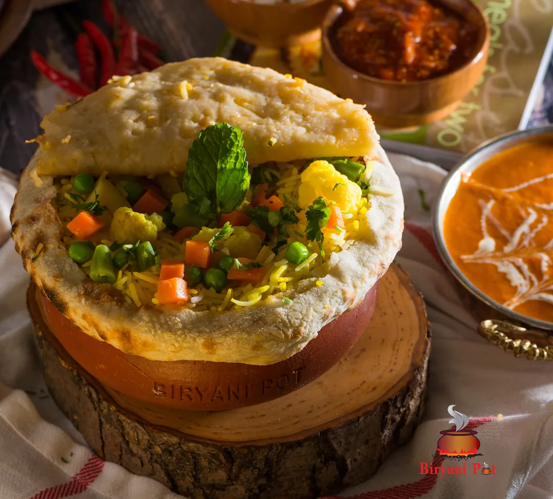 Biryani Pot - Vegetable Dum Biryani 
