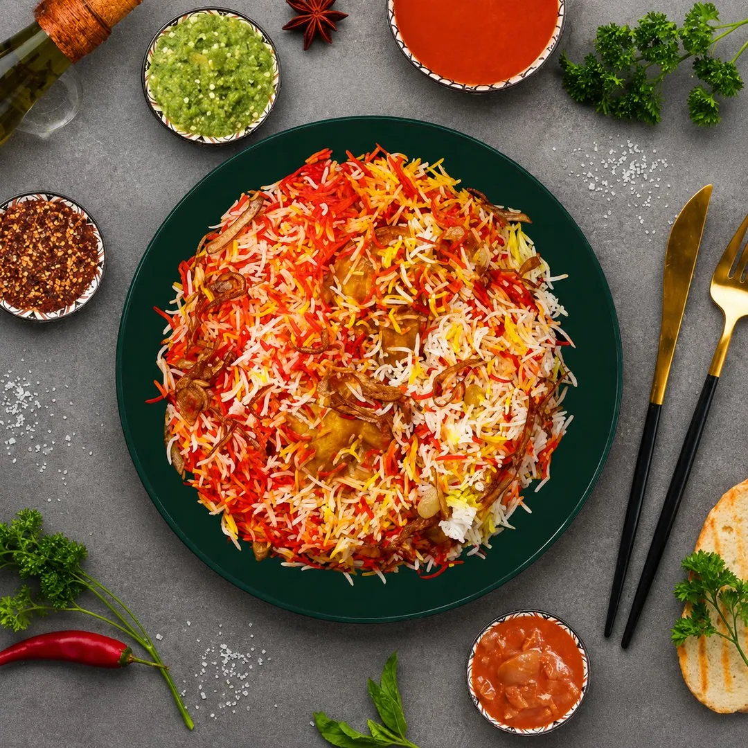 Meat Biryani