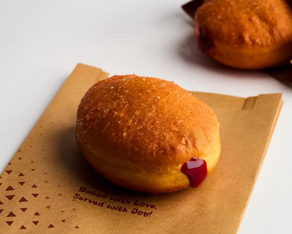 Strawberry Stuffed Donuts