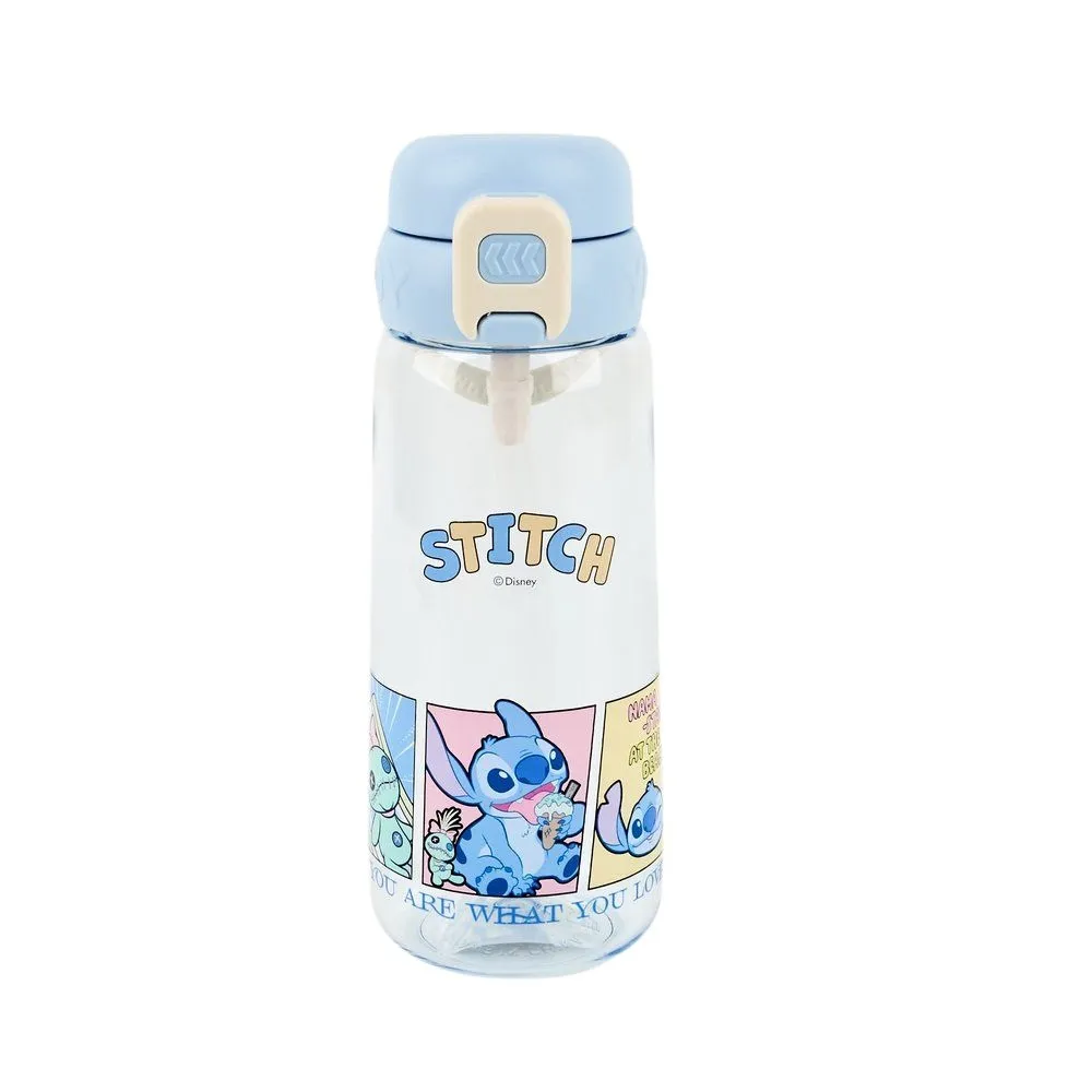 Stitch Plastic Water Bottle 670 ml