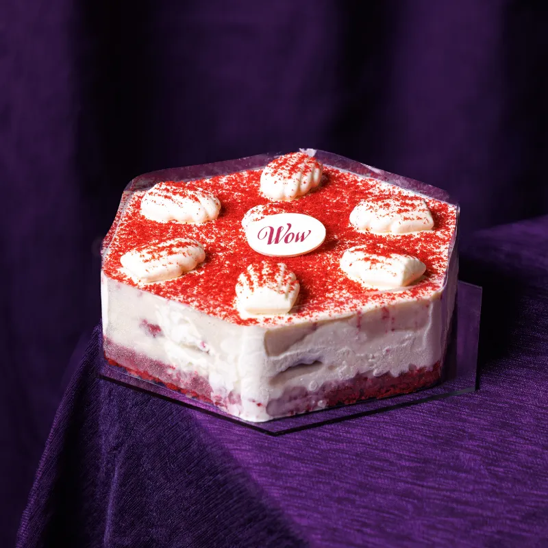 Red velvet Ice Cream Cake