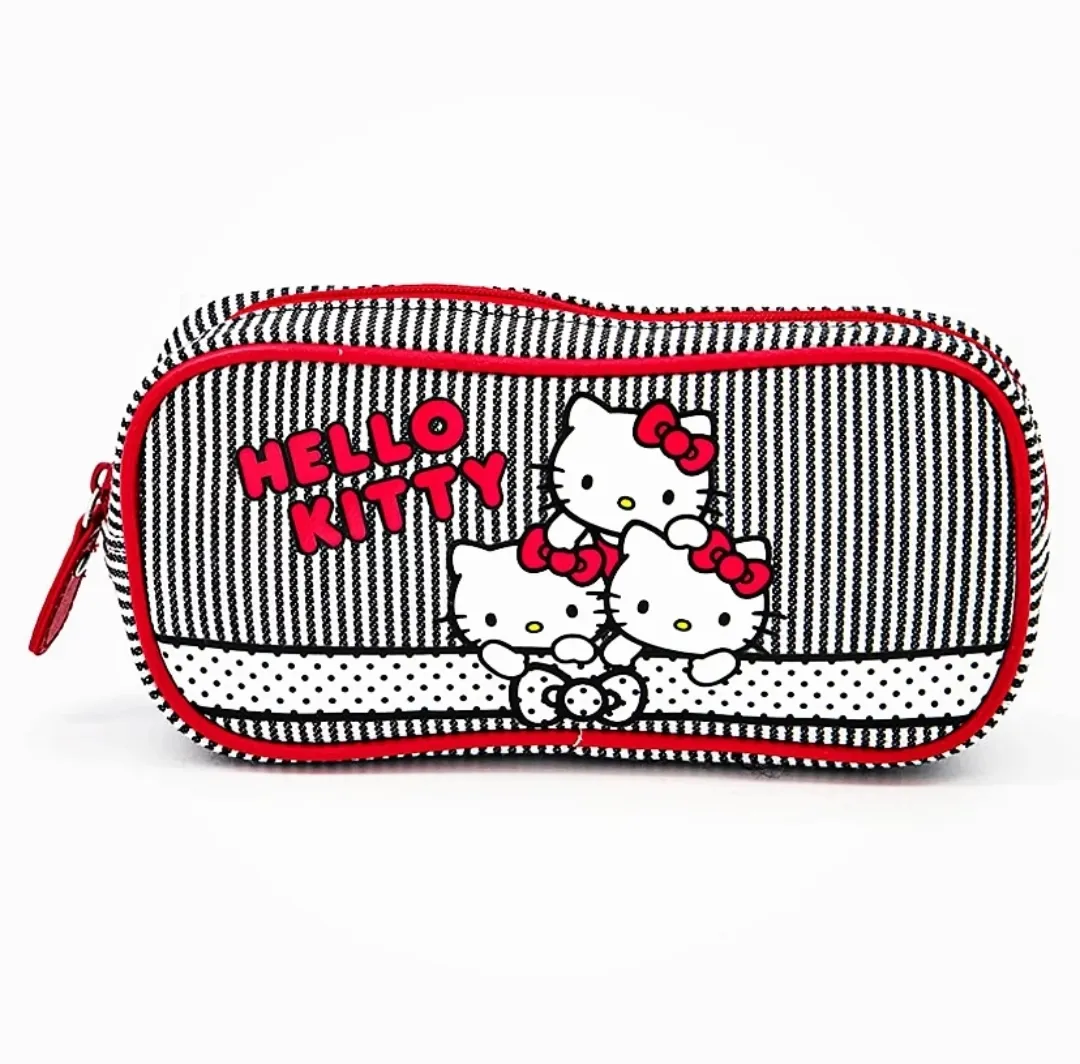 Hello Kitty Stripe Pouch