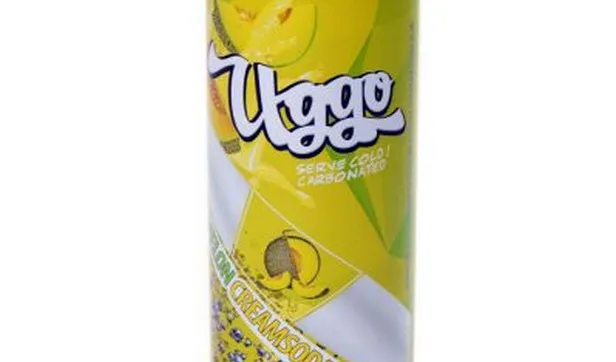 UGGO Banana Creamsoda Carbonated 250 Ml
