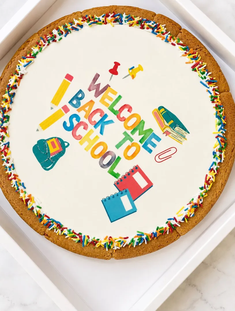 Back to School Cookie Cake