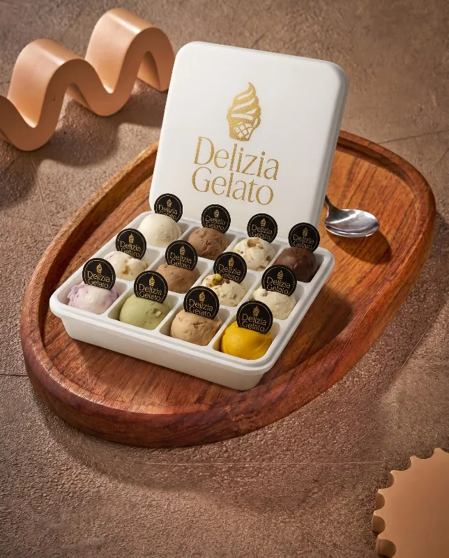 Gelato Box 12 Scoop.