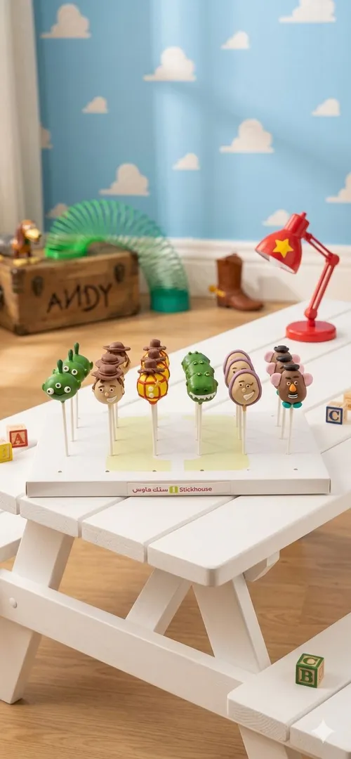 Toy story Brownies pops.