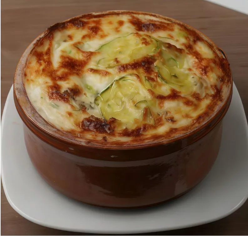 Zucchini with Bechamel