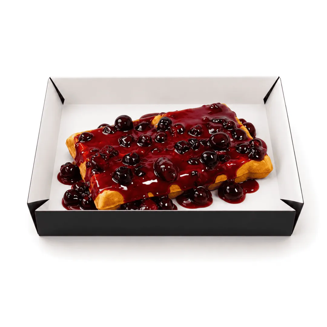 Mixed Berries Waffle