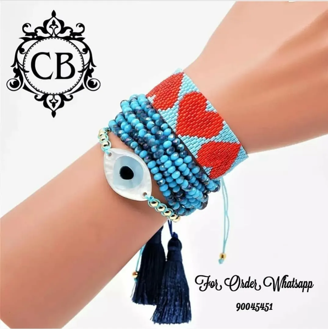Blue Turkish Eyes Bracelets