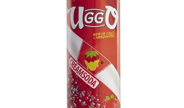 UGGO Strawberry Creamsoda Carbonated 250 ML
