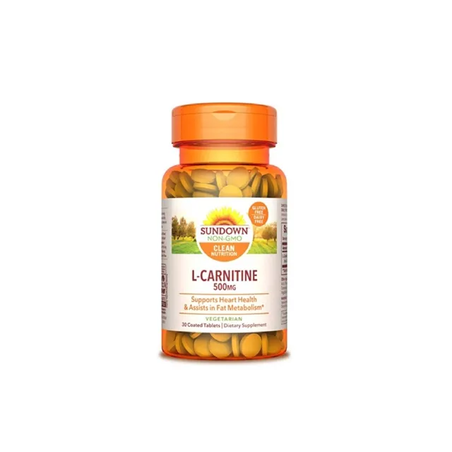 Sundown L-Carnitine 500Mg 30 Tabs.