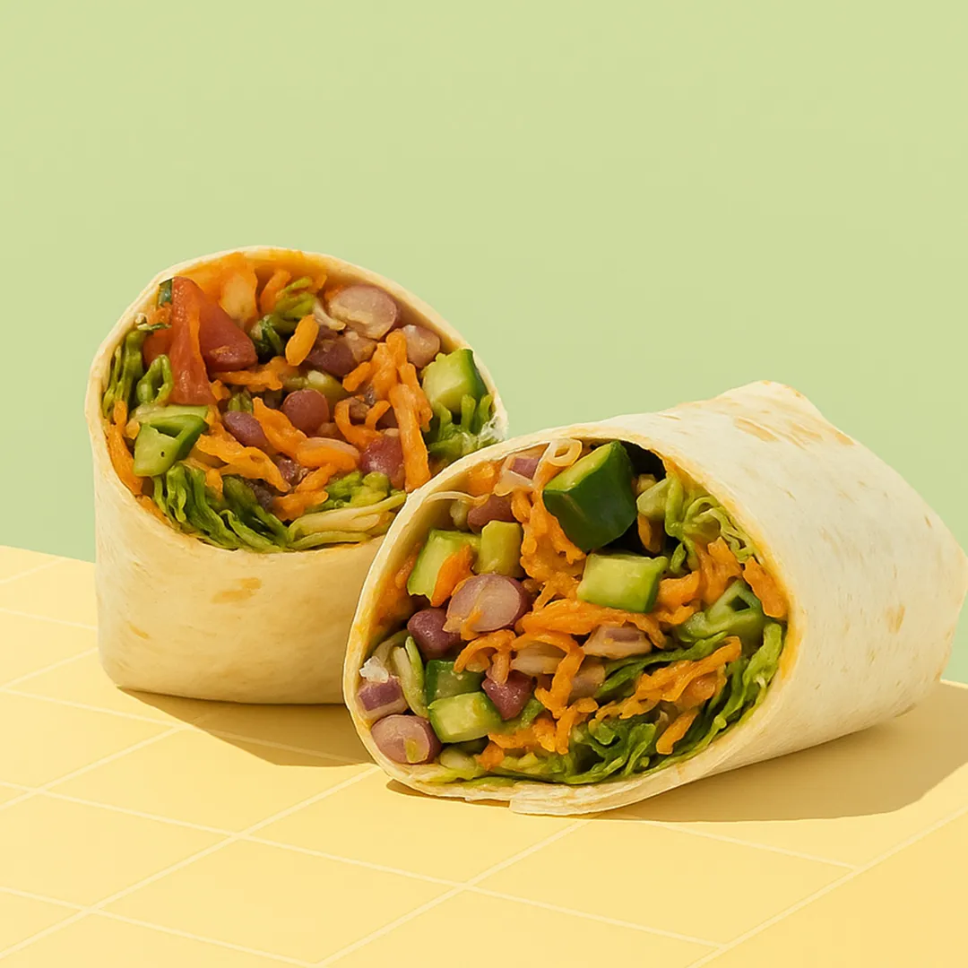Spicy Veggie Wrap