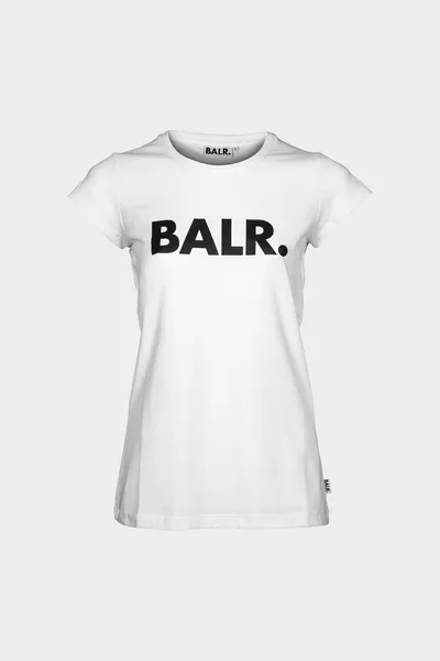 BALR WOMEN BRAND T-SHIRT WHITE