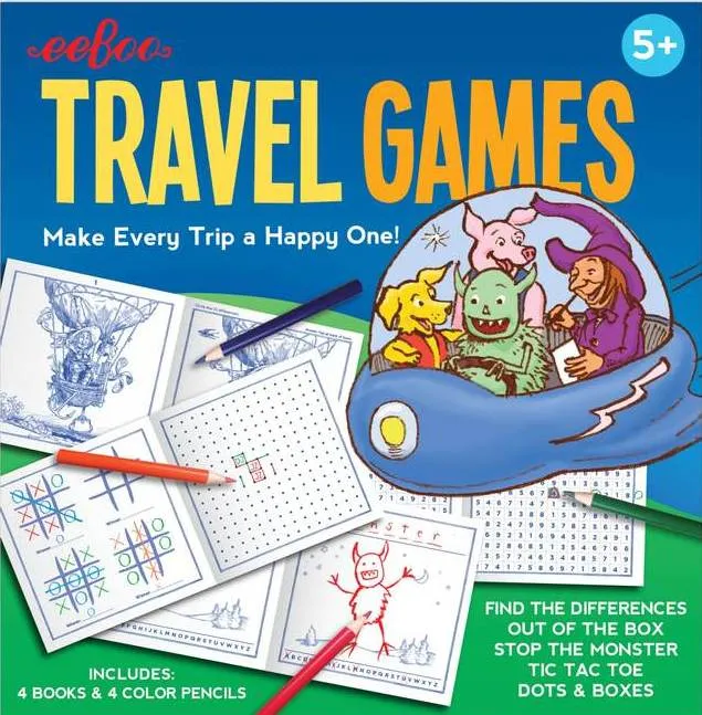 Travel Games Set: Games To Go