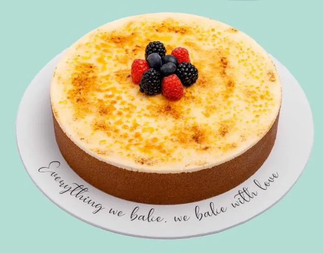 Cream Brulé Cheesecake