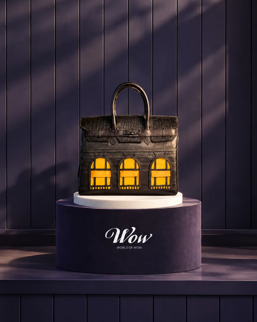 HERMÈS BIRKIN SELLIER FAUBOURG HOUSE MIDNIGHT Cake