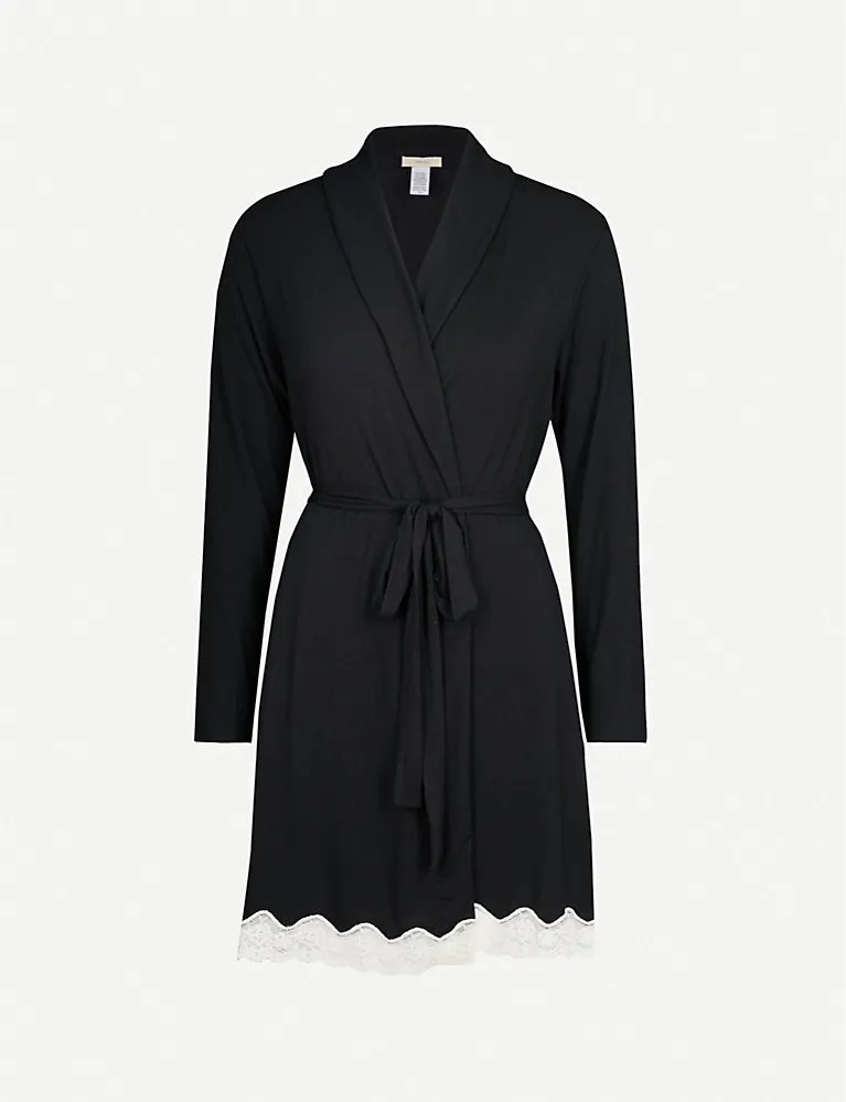 Eberjey Lady Godiva Classic Jersey Robe