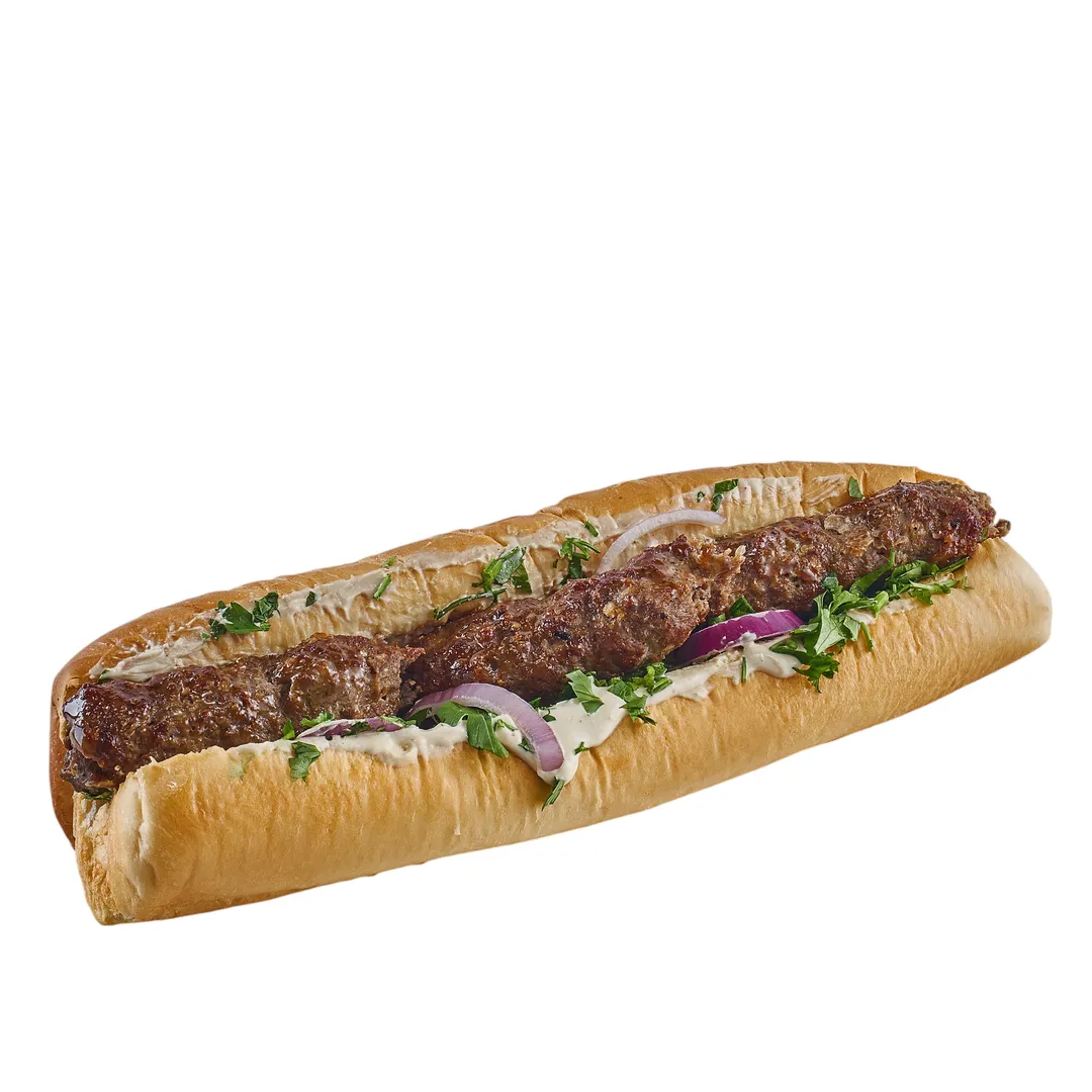 Meat kofta sandwich