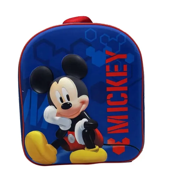 Mickey Mouse Kids 3D Backpack Bag