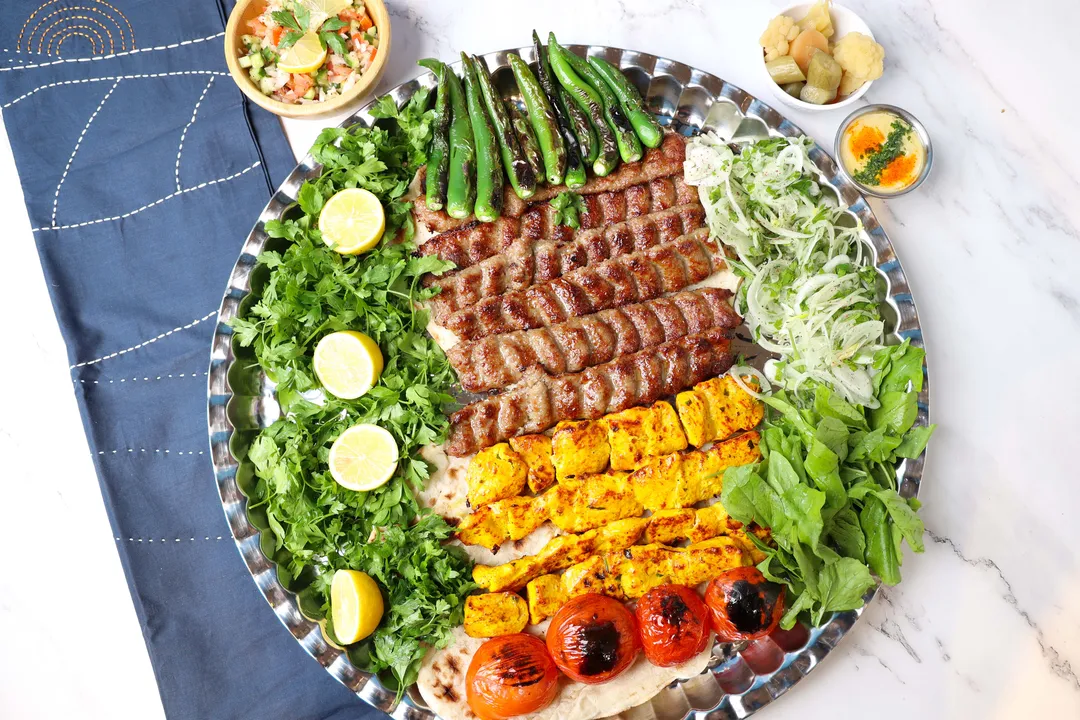 4 Person Mix jujeh & Koubideh