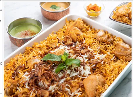 صينية برياني دجاج