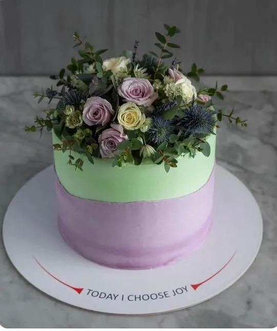 March Cake Purple
