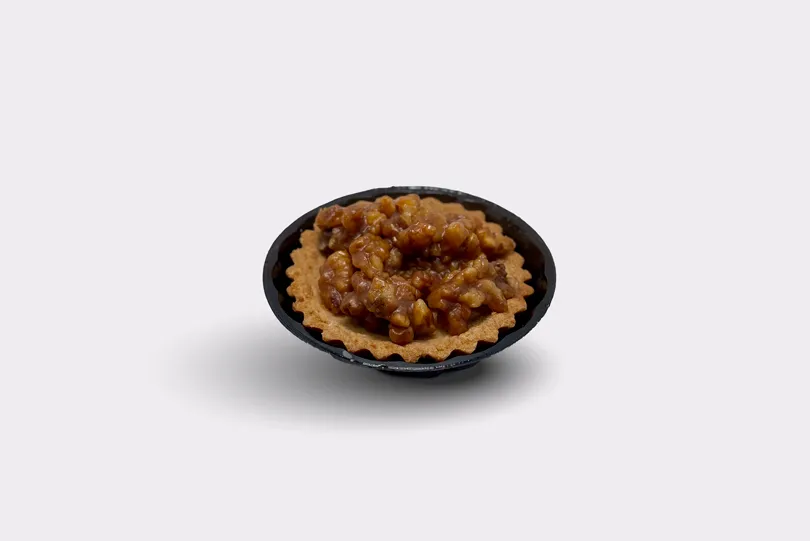 تارت الجوز بالكراميل